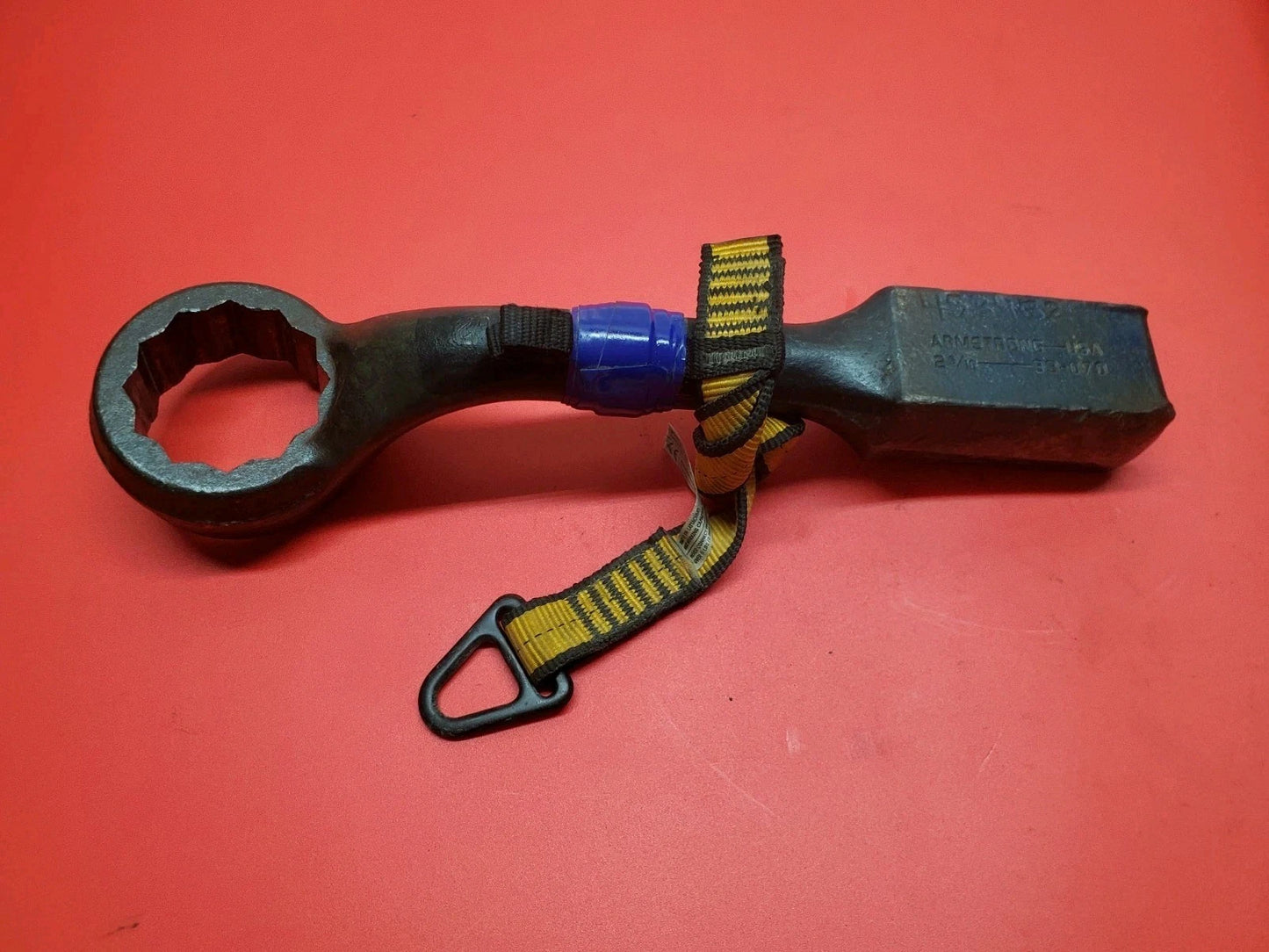ARMSTRONG 33-070 STRIKING 2-3/16" WRENCH 12 POINT W/ TETHER USA