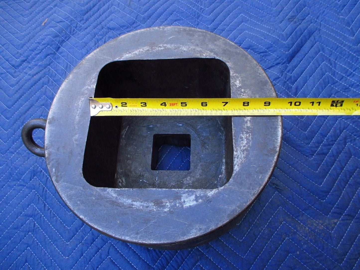 7-1/8" Impact Socket 2-1/2" Drive 4-Point 7-1/8 in Massive Custom Square Socket