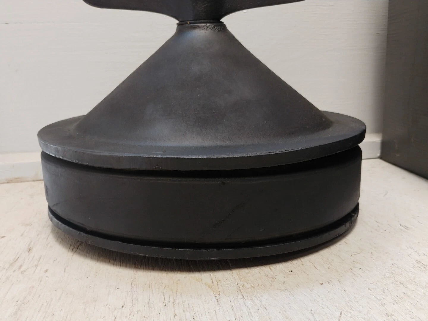 Heavy 16" Mechanical Bypass Pipe Plug Black Iron Rubber