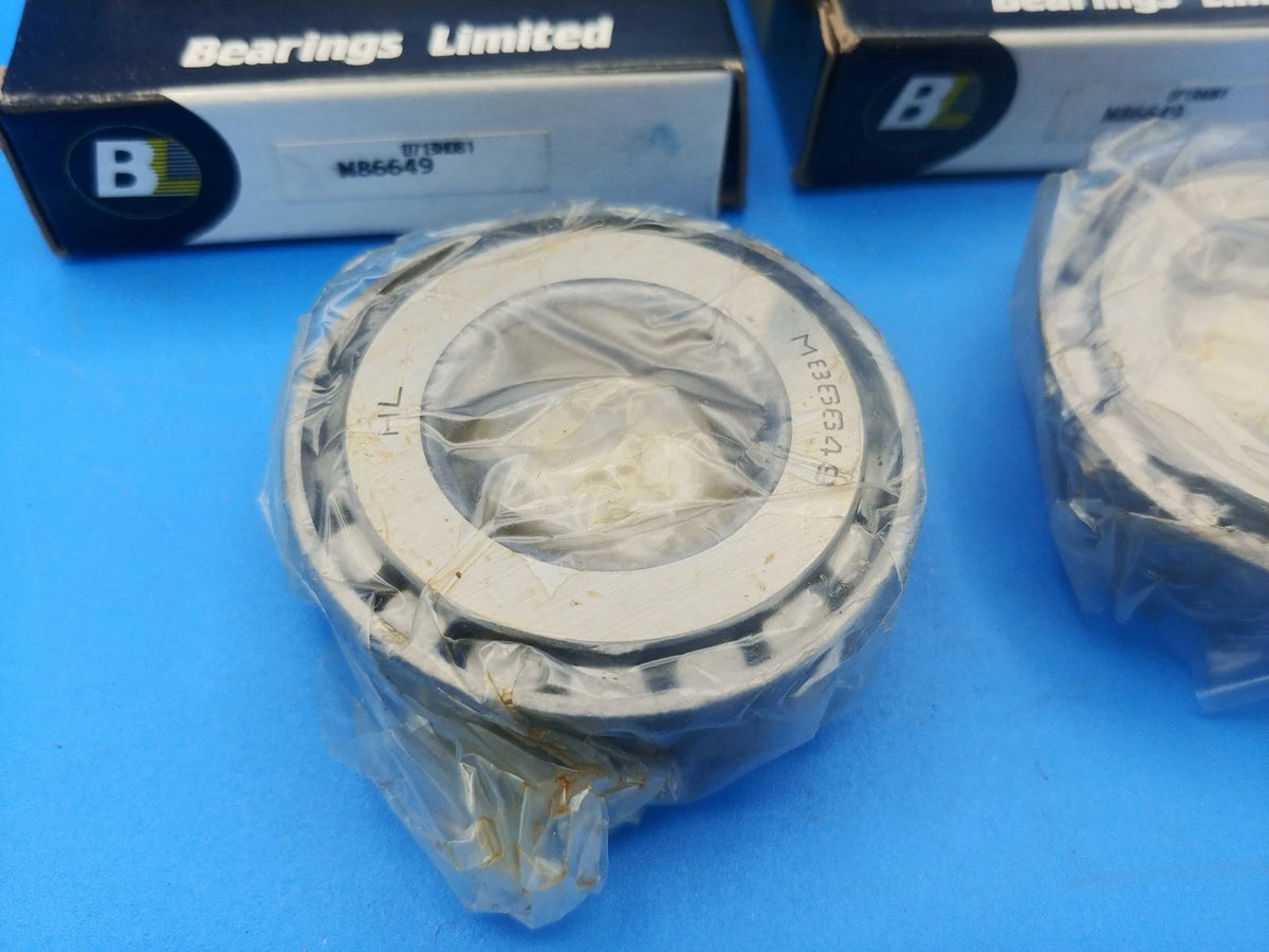 2 X Bearings Limited M86649 Bearing Cones LOT OF 2 PCS