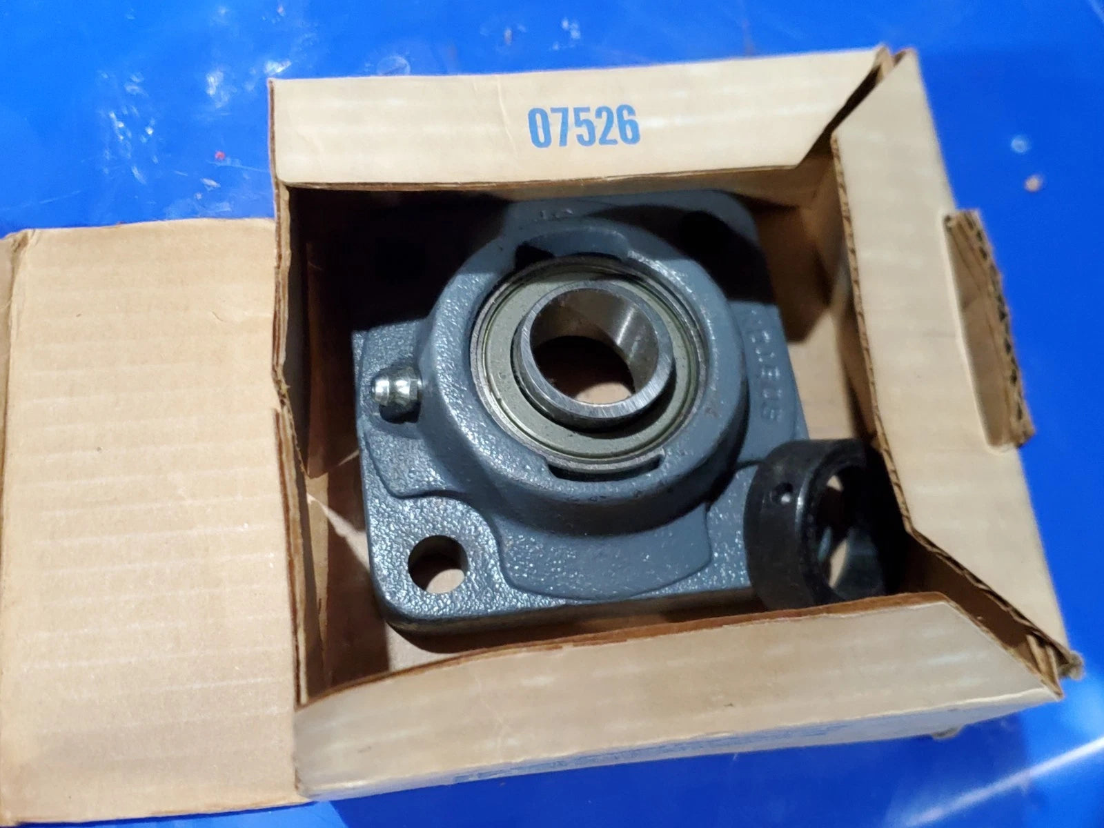Boston Gear 06941 5F 1 Heavy Duty Flange Mount Ball Bearing Unit 4 Bolt 1" Bore