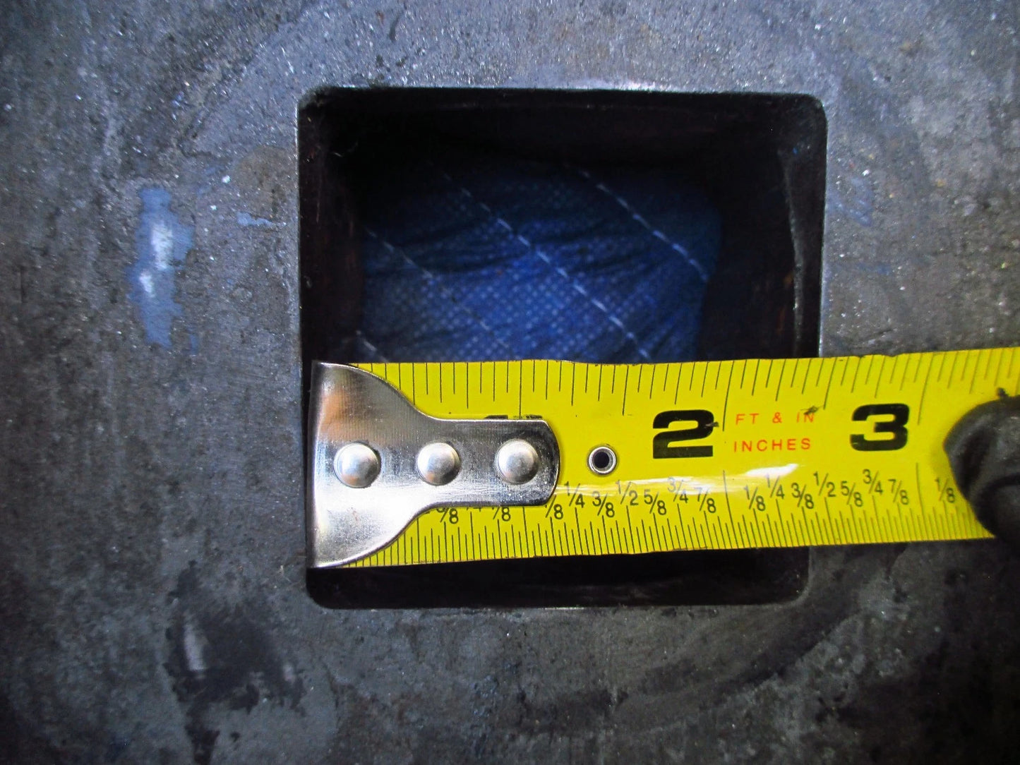 7-1/8" Impact Socket 2-1/2" Drive 4-Point 7-1/8 in Massive Custom Square Socket