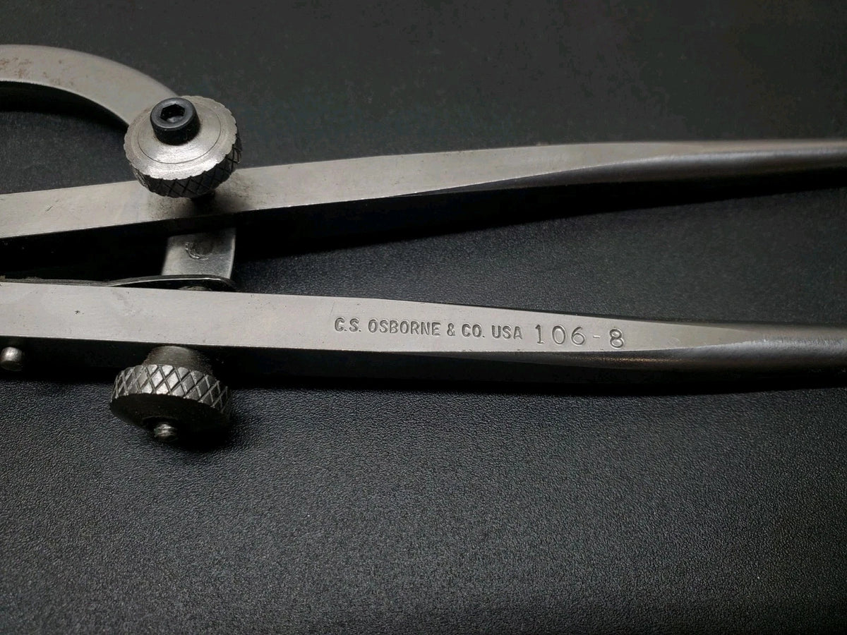 C.S. Osborne 8 in. Wing Divider 106-8 NOS USA