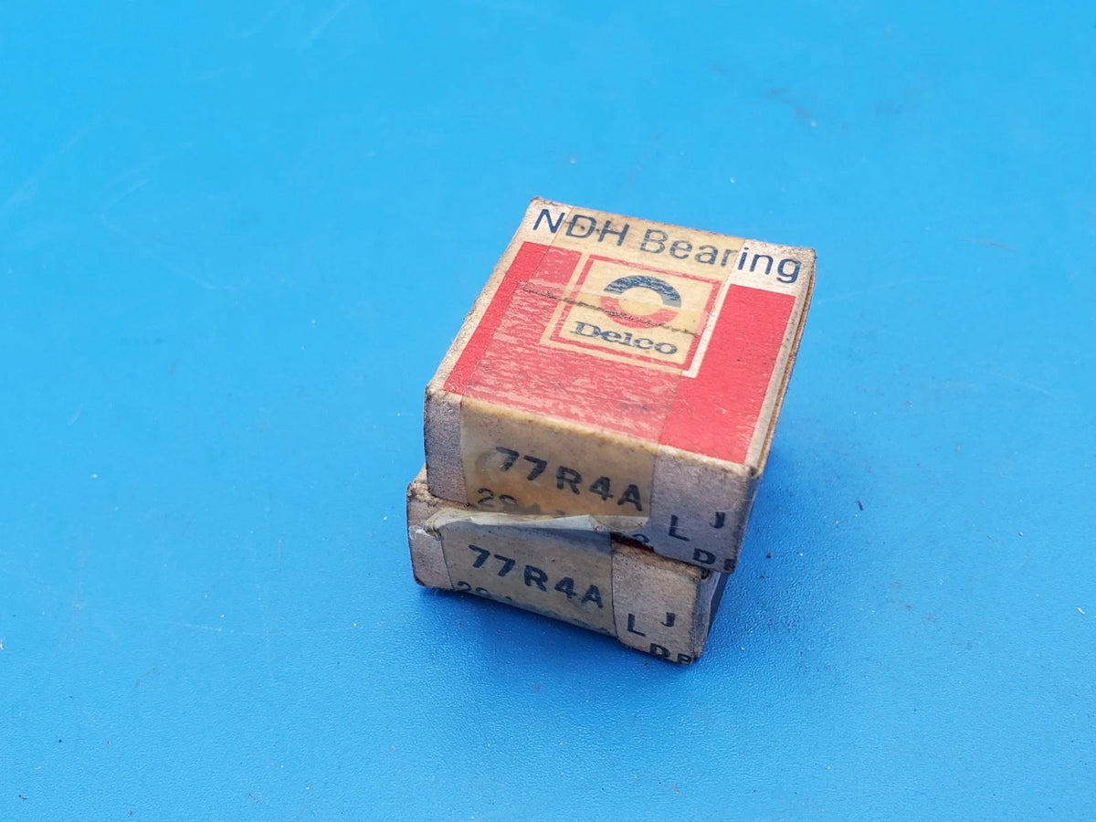LOT OF 2 NDH Delco Bearing 77R4A NOS USA
