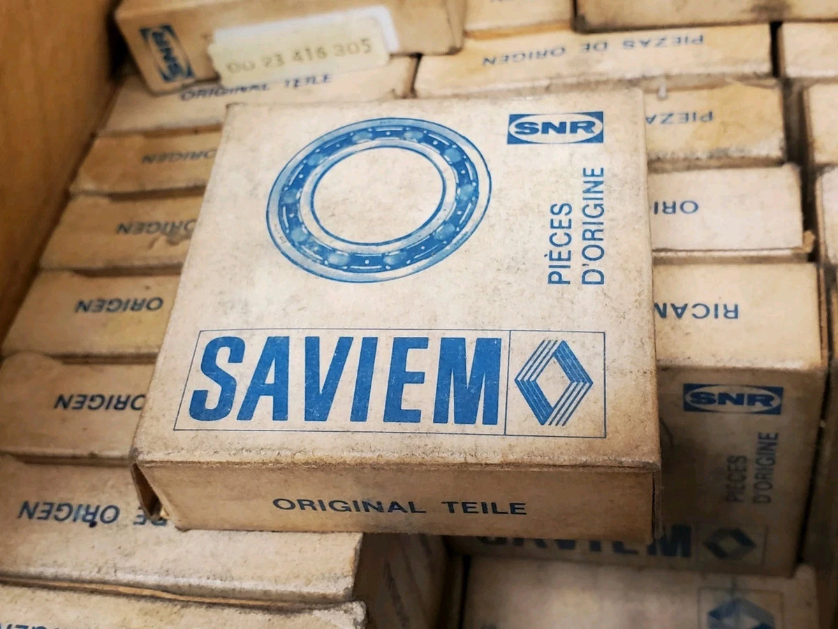 LOT OF 2 x SNR 6305 Ball Bearing 0023416305 Saviem France