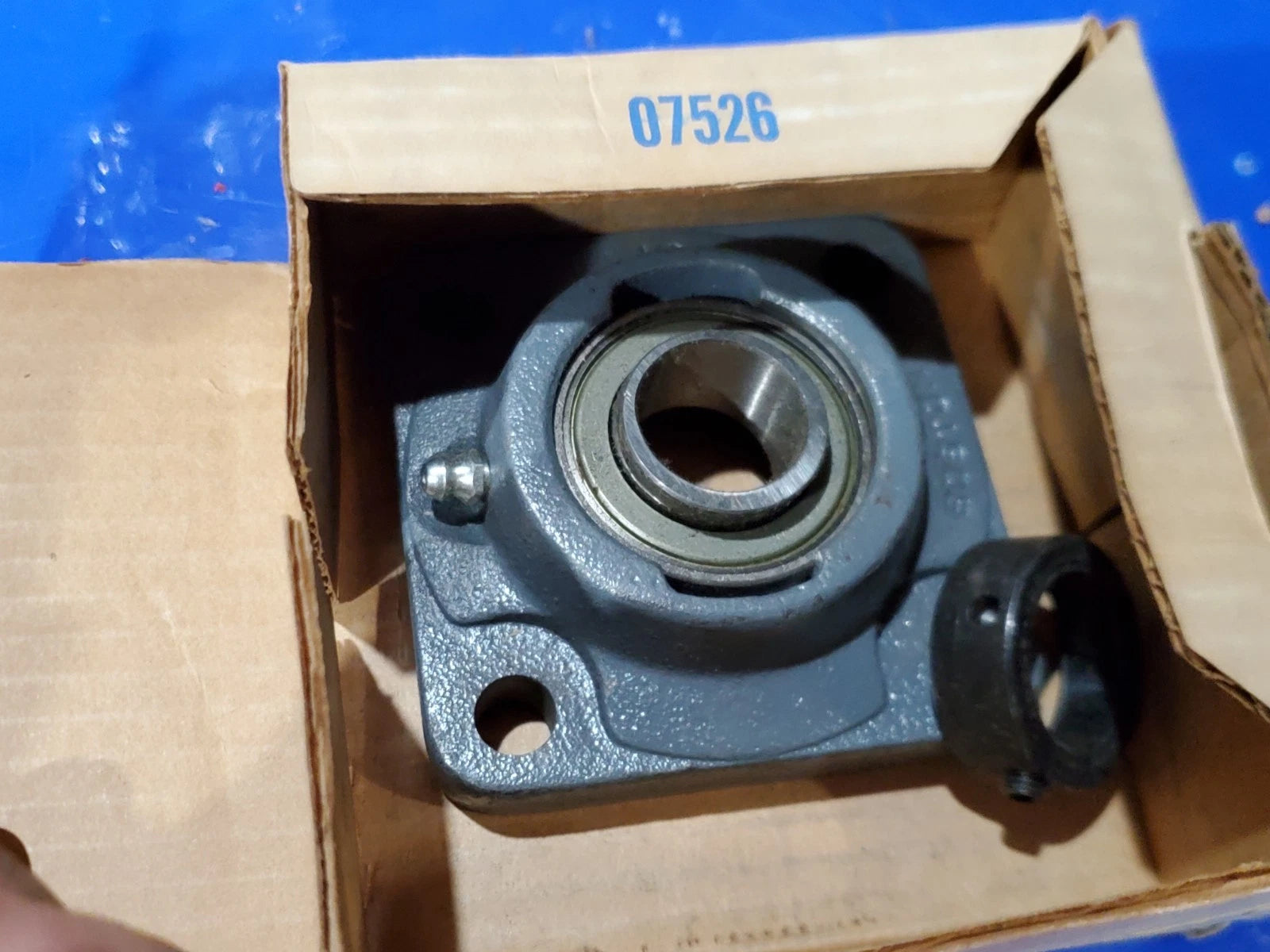 Boston Gear 06941 5F 1 Heavy Duty Flange Mount Ball Bearing Unit 4 Bolt 1" Bore