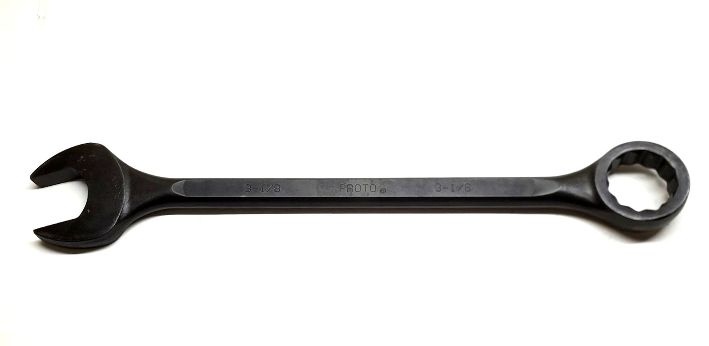 Proto J12100, 3-1/8" Extra Jumbo Combination Wrench, 12100 USA