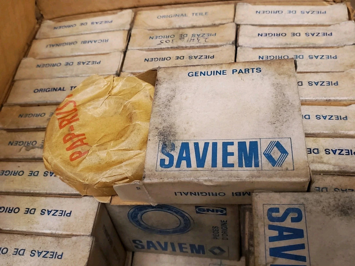 LOT OF 2 x SNR 6305 Ball Bearing 0023416305 Saviem France