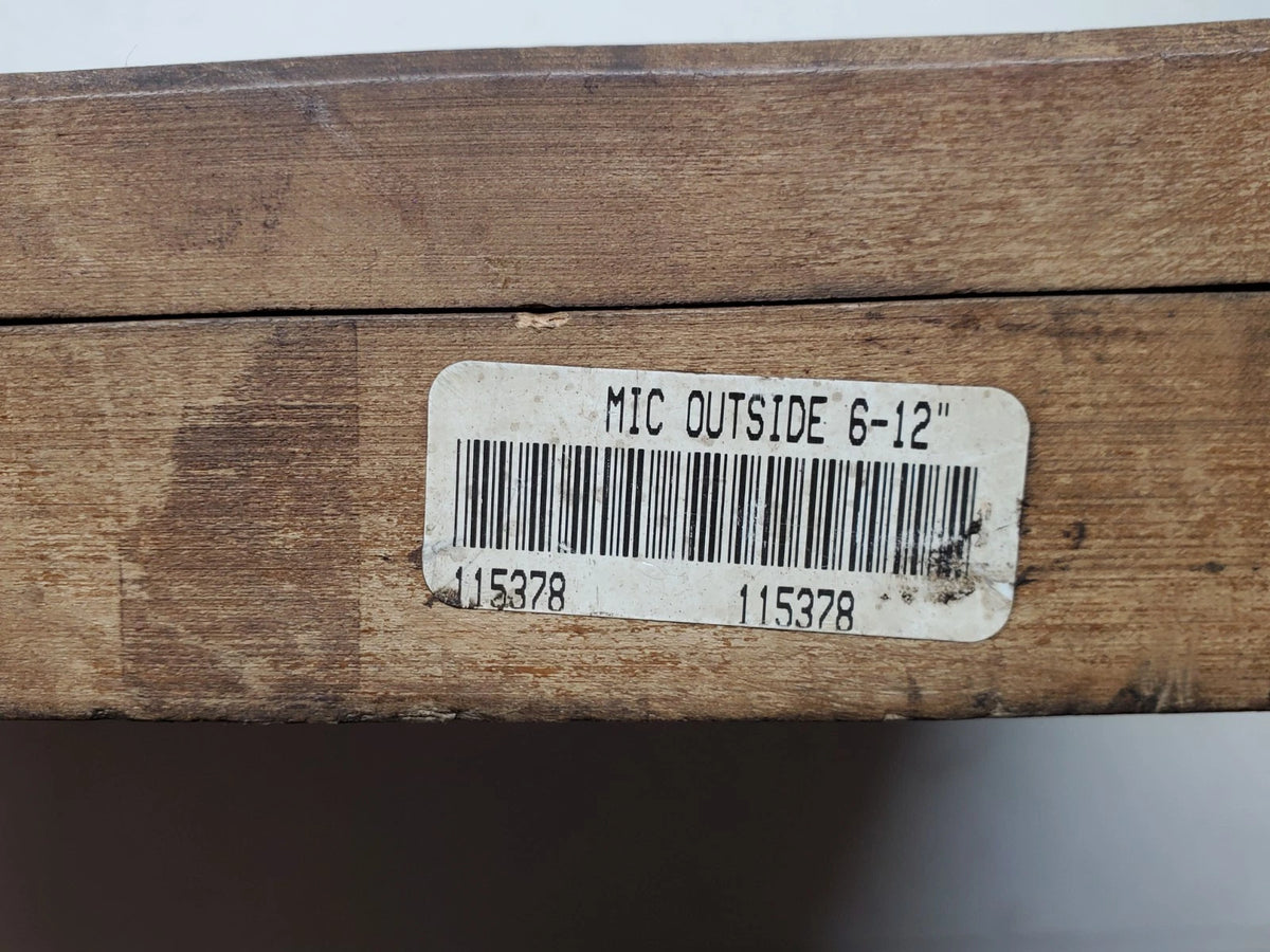 Starrett 224 Outside Micrometer 6 - 12" Ref. INV 115378