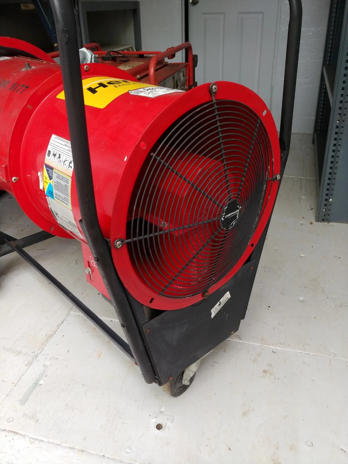 Chromalox Super Dragon SDRA-30-43 Heater 460/600 V w/ Heavy Duty Cable Plugs