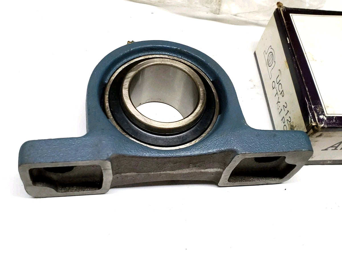 Abeq Castings UCP212 Pillow Block Bearing Assembly NOS Taiwan
