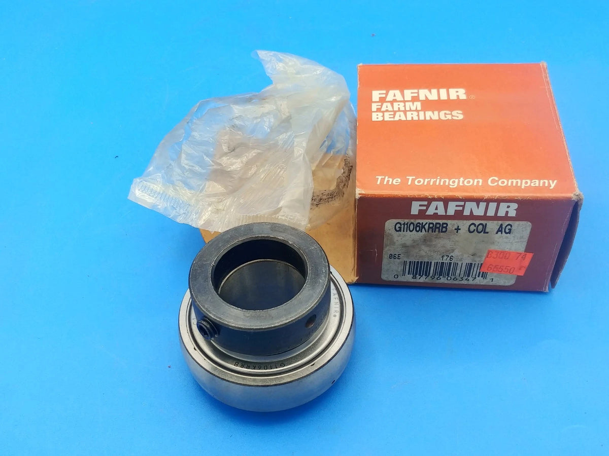 FAFNIR FARM BALL BEARING GC1106KRRB + COL AG NOS USA