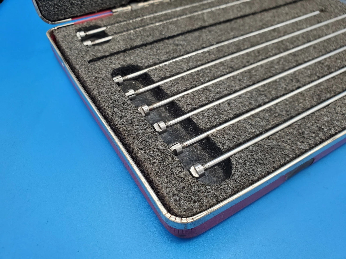 Starrett 440Z-9L Depth Micrometer Set 0 to 9" Range 440 Made in USA