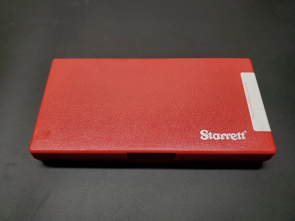 Starrett Outside Micrometer 3 in - 4 in Range .0001 Grads T436.1XRL-4 New USA
