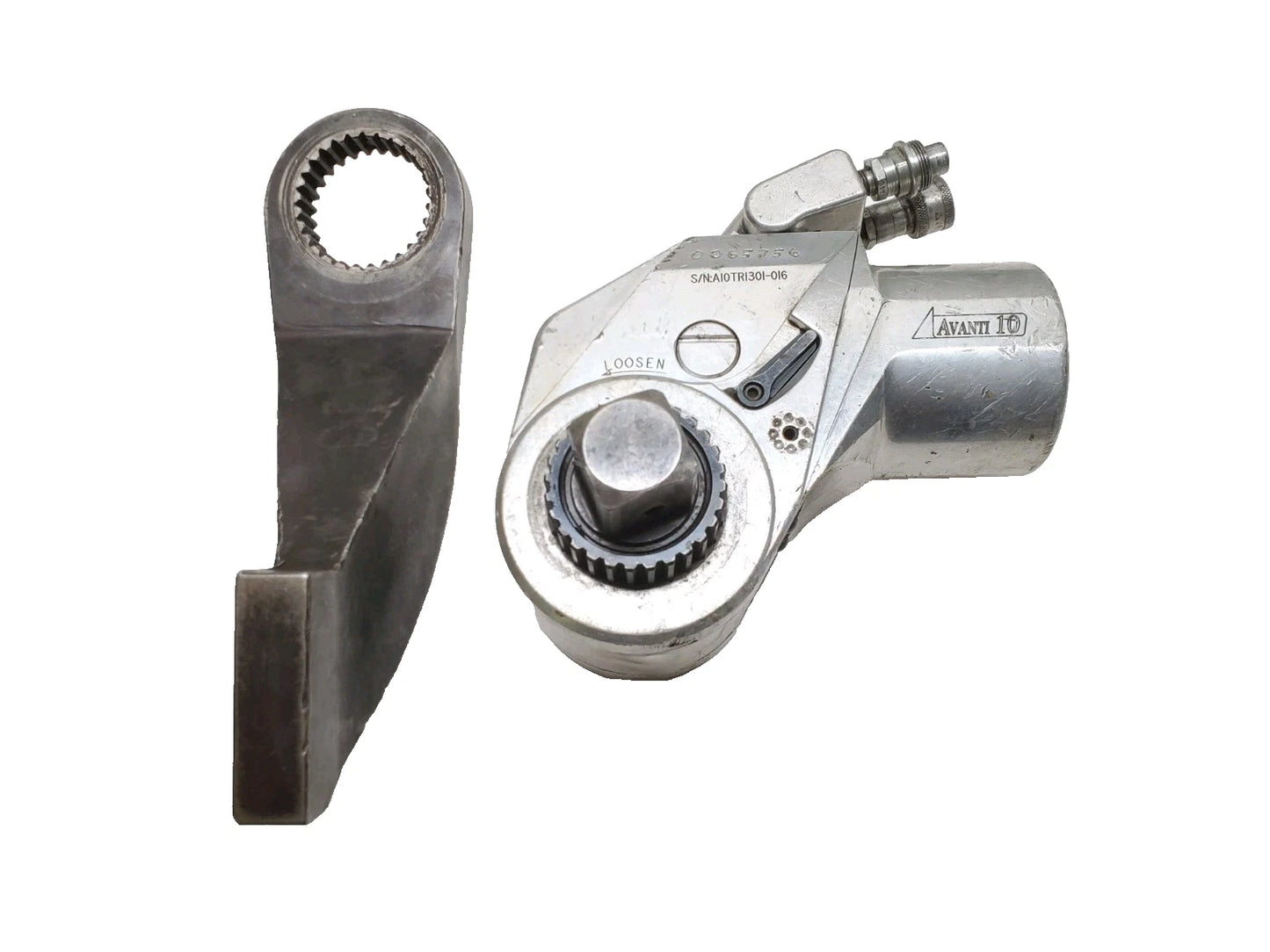 HYTORC AVANTI 10 Hydraulic Torque Wrench 1-1/2 Drive w/ Ext Reaction Arm AV-10