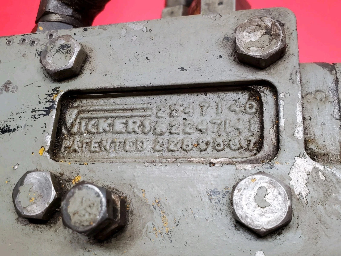 Clark Forklift Hydraulic Valve w/ Control Levers Assy 623844 Vickers 2247140