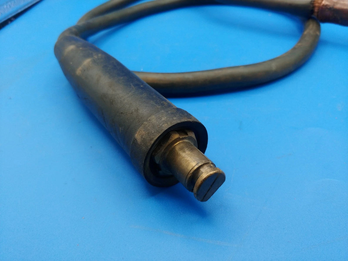 2/0 Welding Ground Cable Assembly Techniweld 300 Amp 4 FT USA