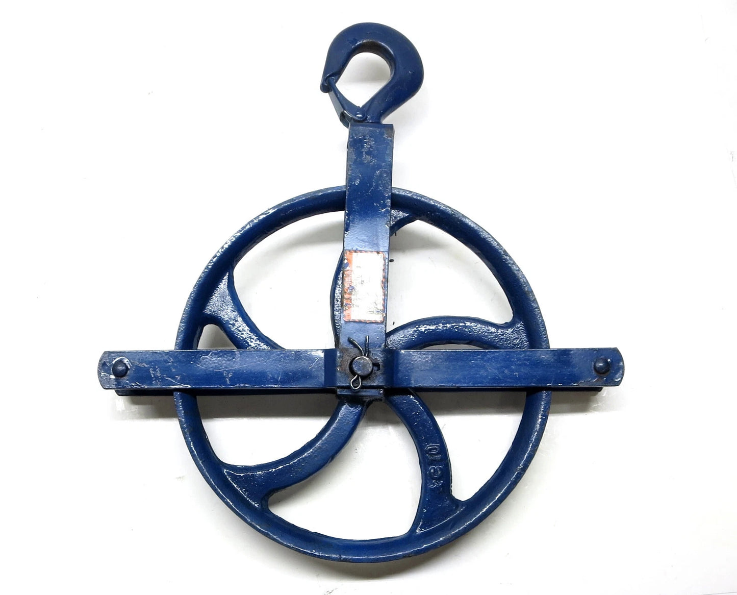 Campbell 3061V Gin Wheel Roofer's Block 12" Pulley Sheave Made in USA
