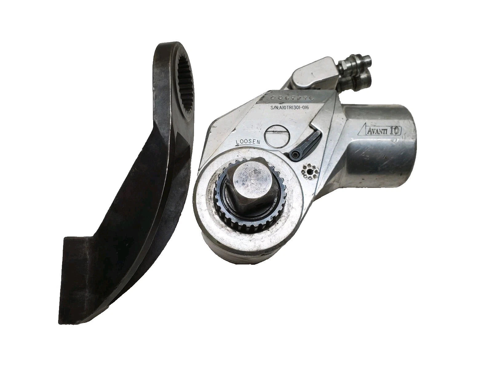 HYTORC AVANTI 10 Hydraulic Torque Wrench 1-1/2 Drive w/ Ext Reaction Arm AV-10
