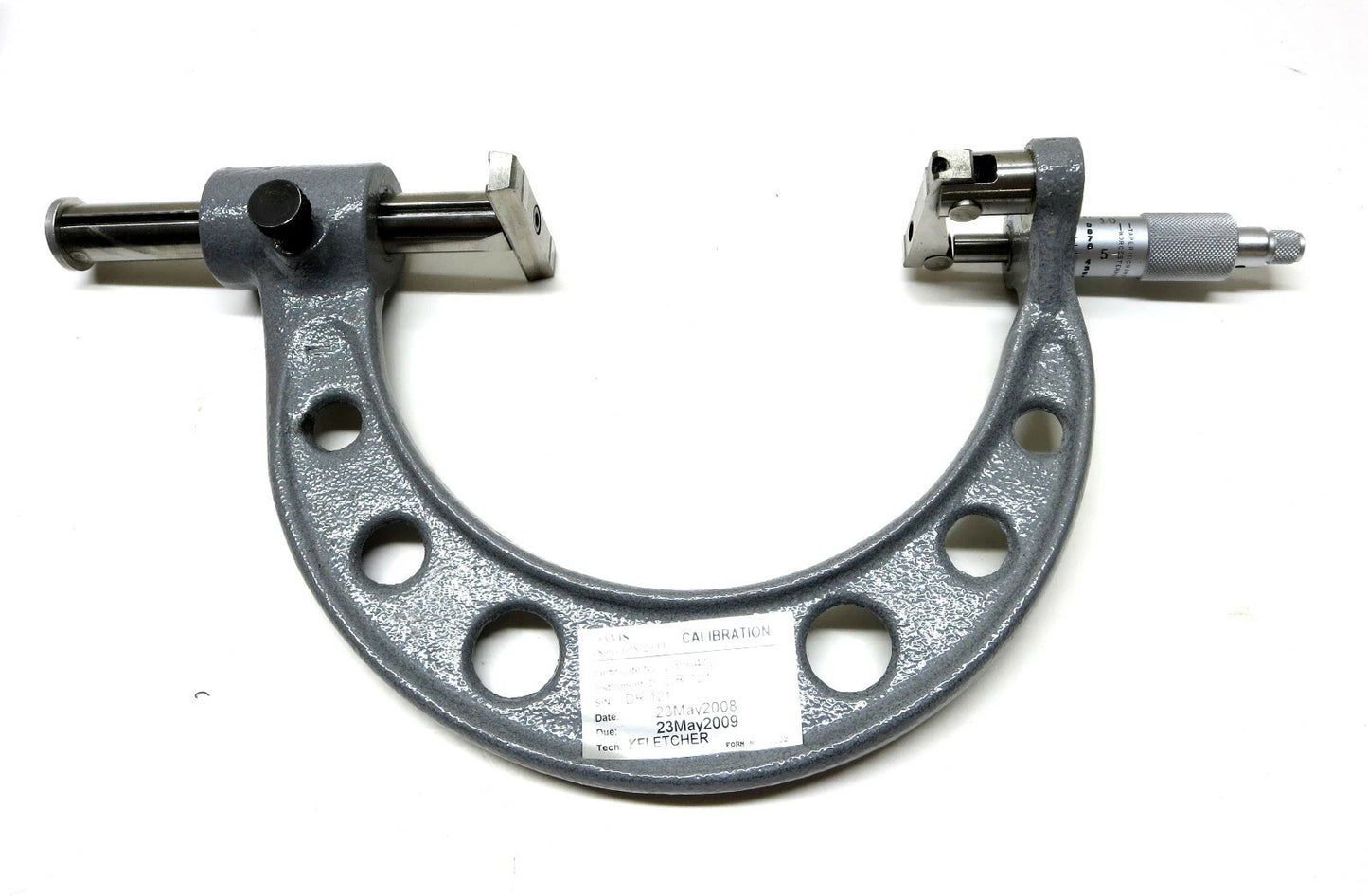 Taper Micrometer Corporation Custanite External Tapermike Micrometer 4D-606