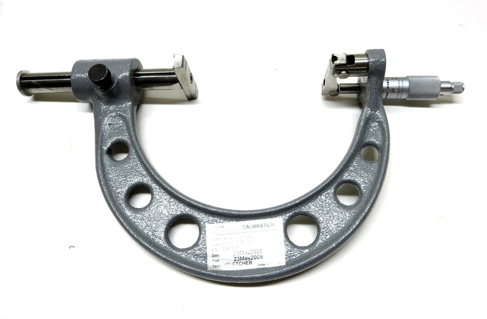 Taper Micrometer Corporation Custanite External Tapermike Micrometer 4D-606