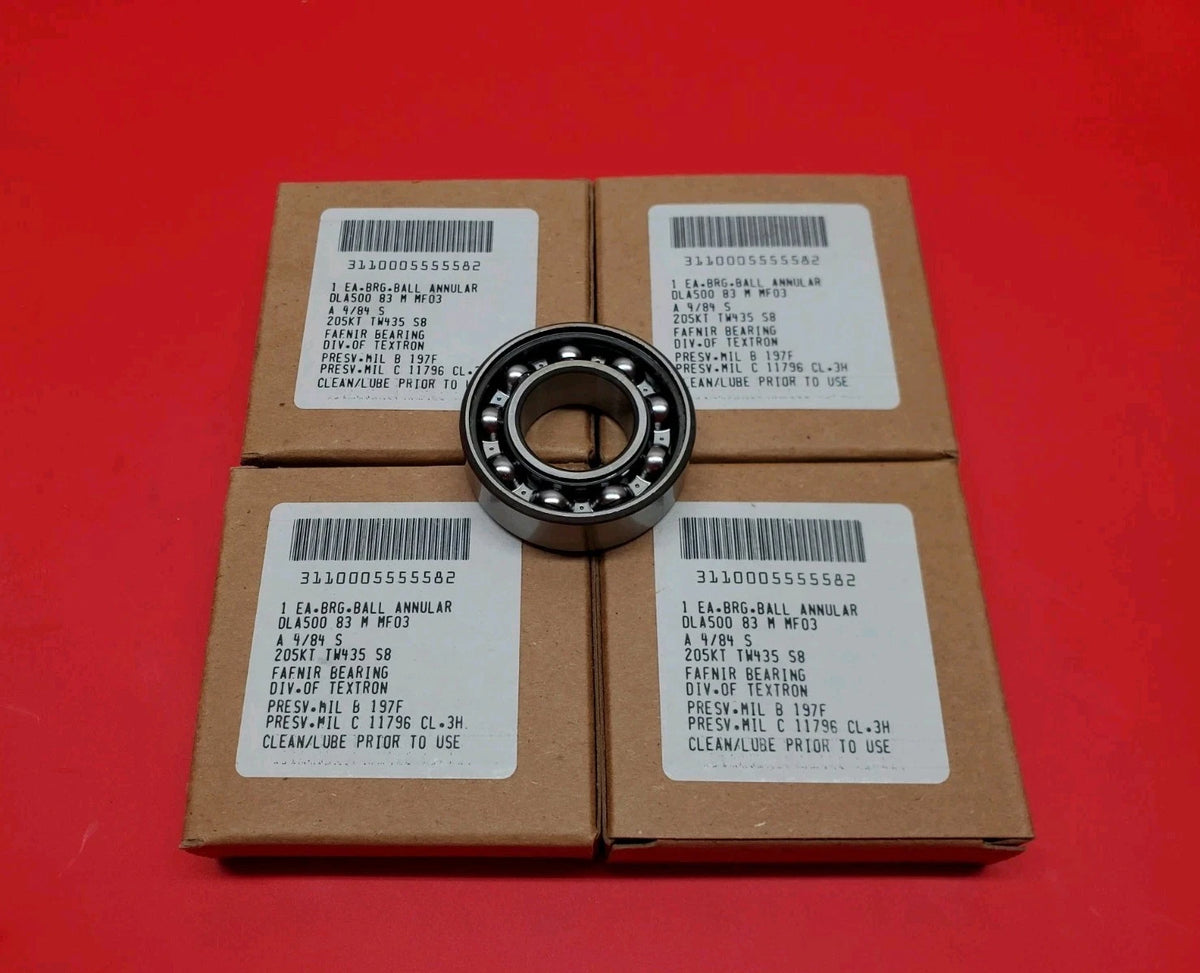 LOT OF 4 PCS Fafnir 205KT Ball Bearing USA