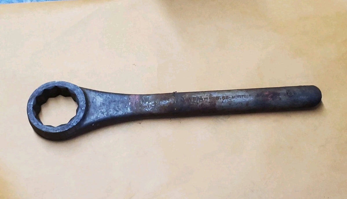 Armstrong 1-5/8 No. S-52 Straight Tubular Handle Wrench 12 Point USA