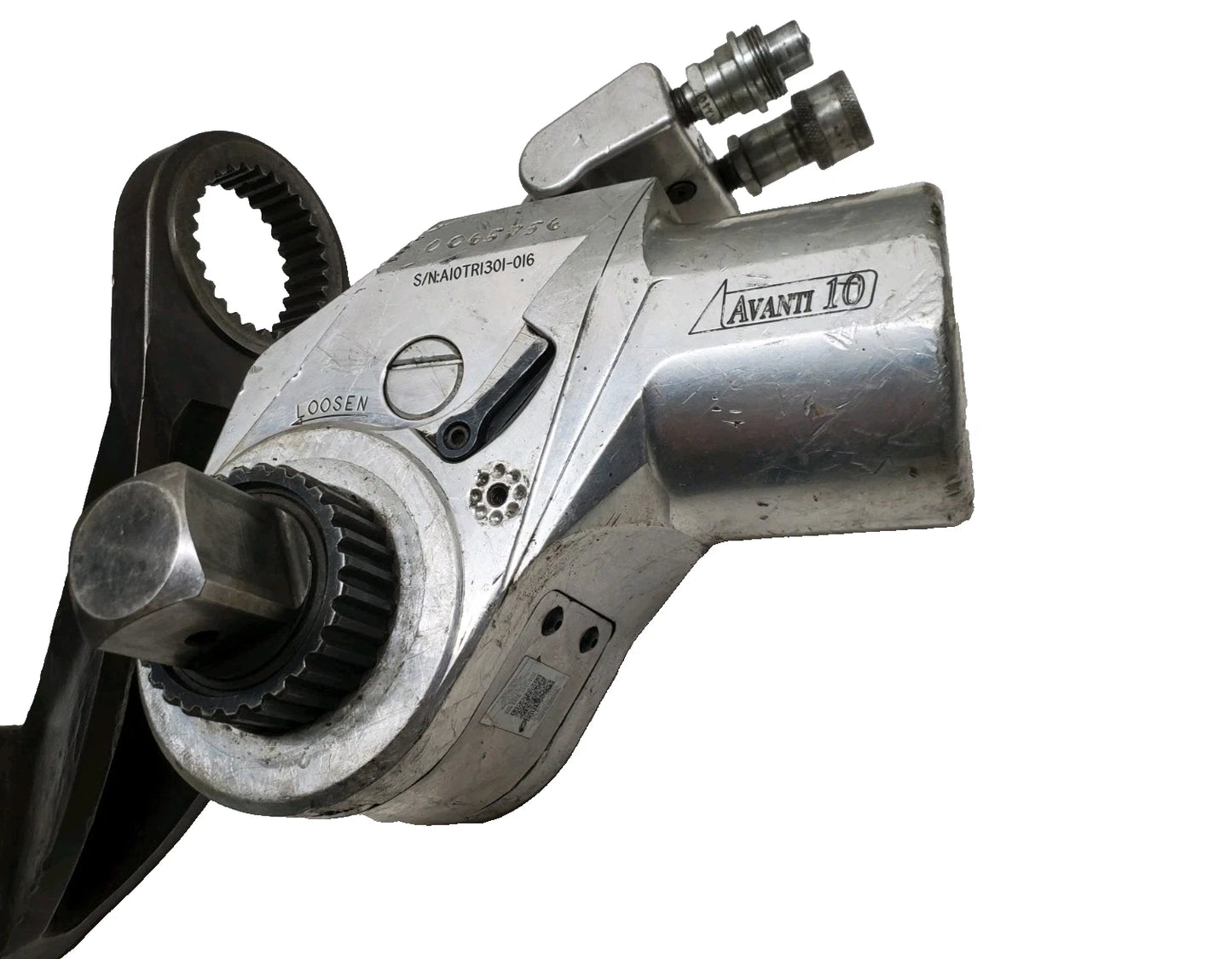 HYTORC AVANTI 10 Hydraulic Torque Wrench 1-1/2 Drive w/ Ext Reaction Arm AV-10