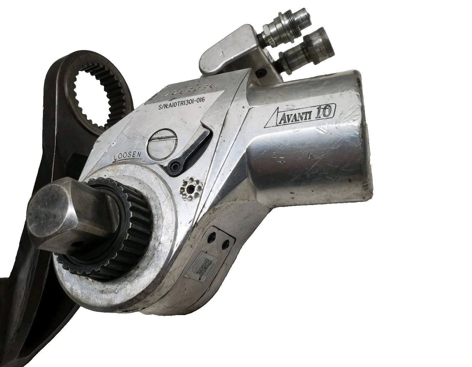 HYTORC AVANTI 10 Hydraulic Torque Wrench 1-1/2 Drive w/ Ext Reaction Arm AV-10