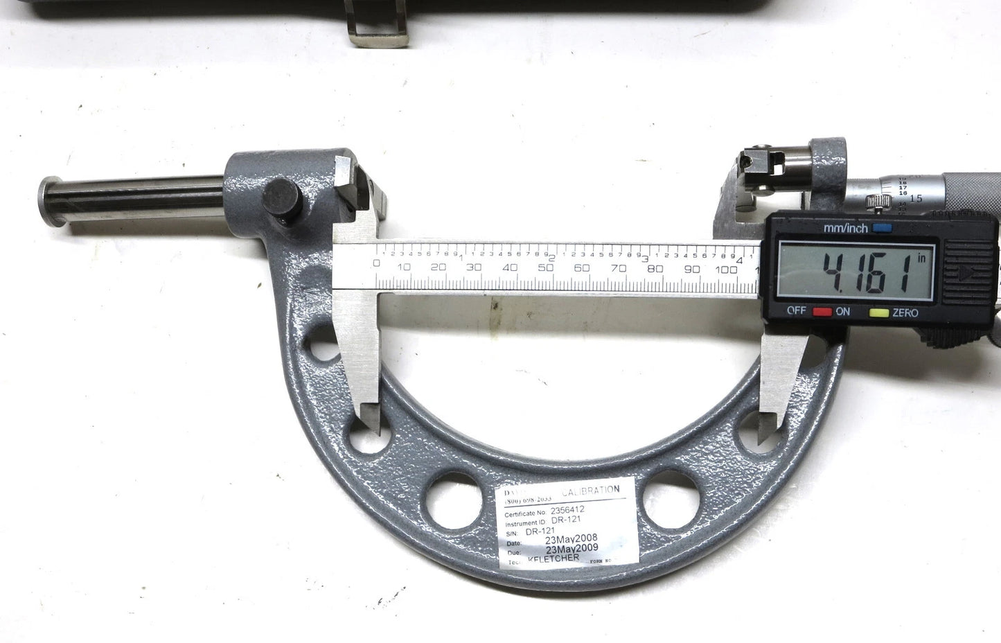 Taper Micrometer Corporation Custanite External Tapermike Micrometer 4D-606
