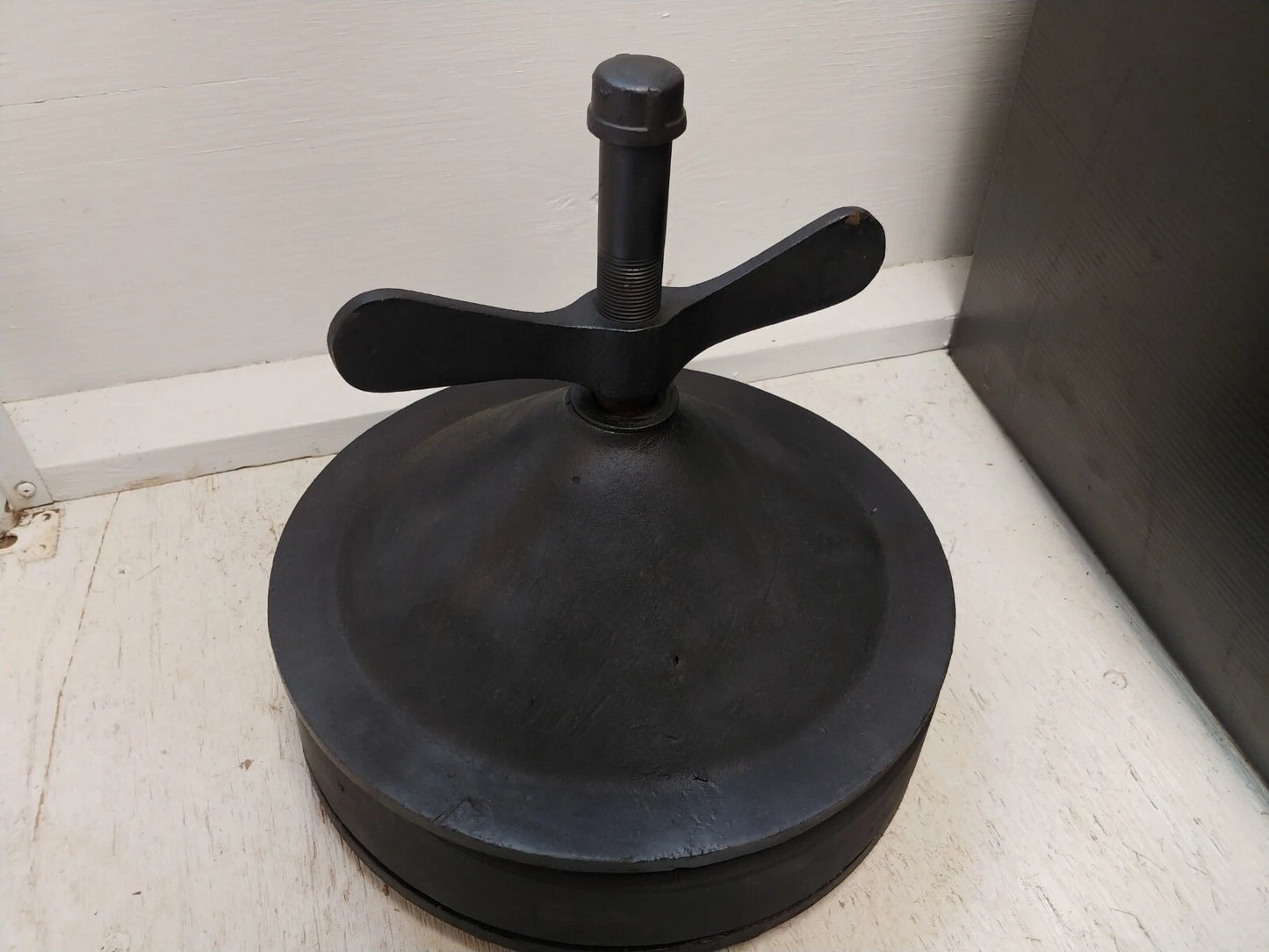Heavy 16" Mechanical Bypass Pipe Plug Black Iron Rubber
